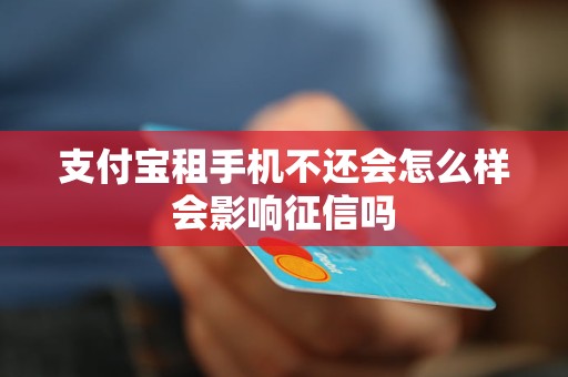 支付寶租手機(jī)不還的信用危機(jī) 企業(yè)征信服務(wù)下的終身代價